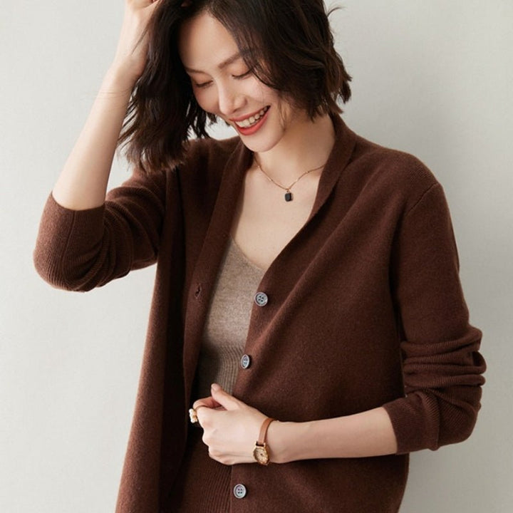 Fairhaven – Cashmere Cardigan - Hilltop Nord