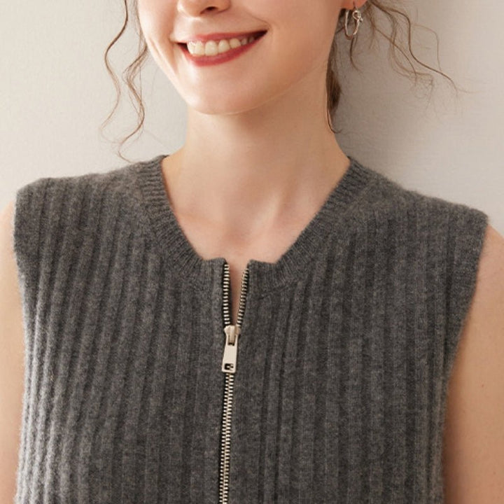 Valehaven – Cashmere Wool Vest - Hilltop Nord