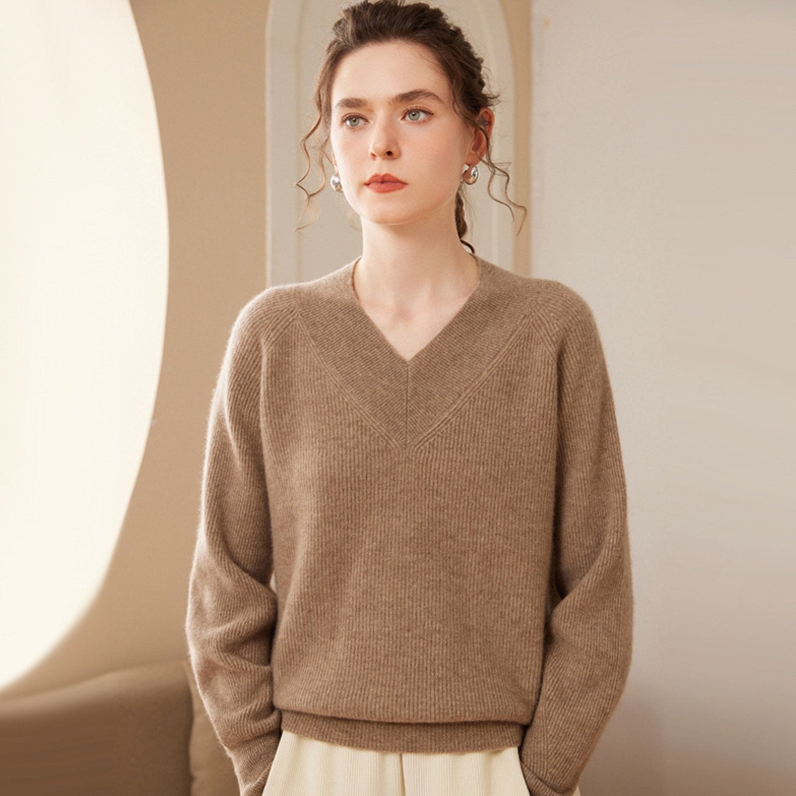 Skyloam – Cashmere Wool Sweater - Hilltop Nord