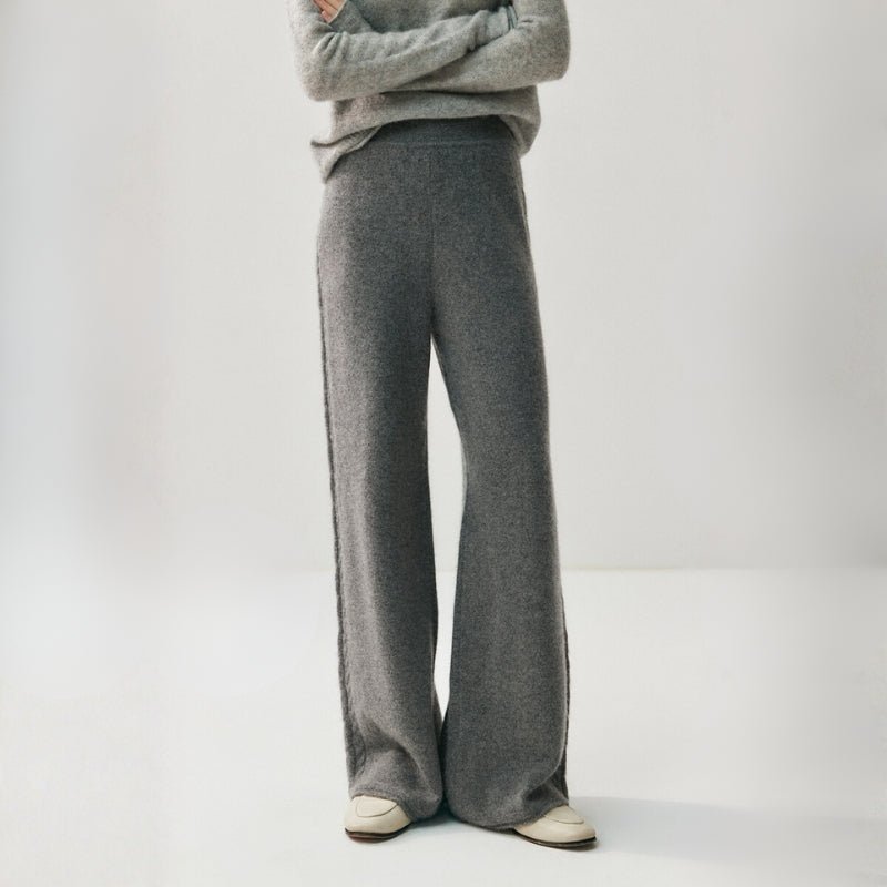 Slopehaven – Cashmere Wool Pants - Hilltop Nord