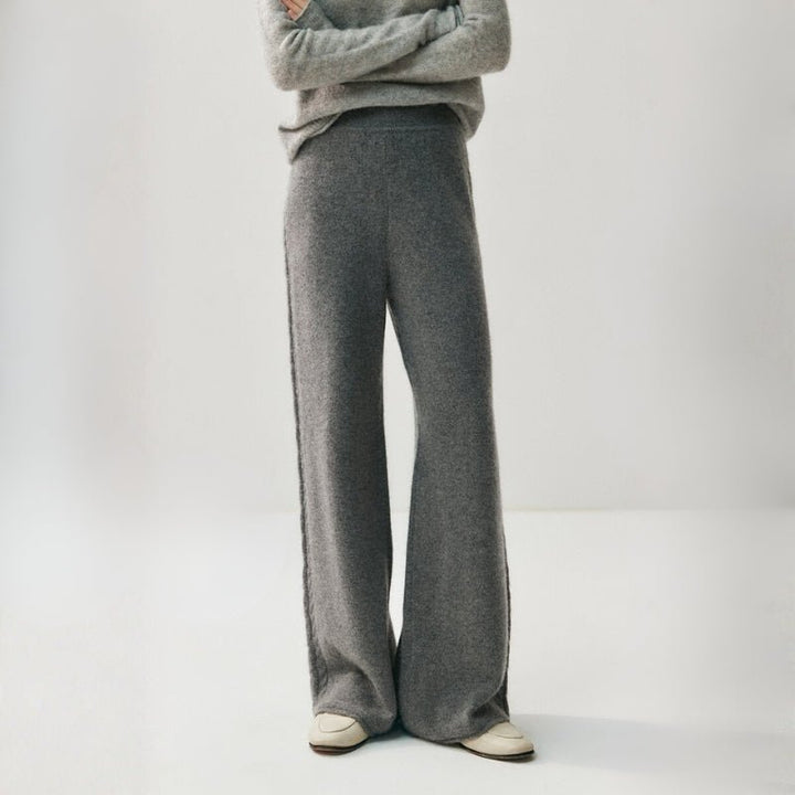 Slopehaven – Cashmere Wool Pants - Hilltop Nord