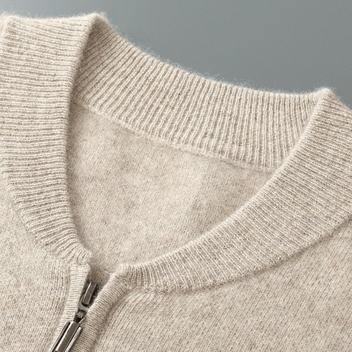 Fairmont - Wool Zip Cardigan - Hilltop Nord