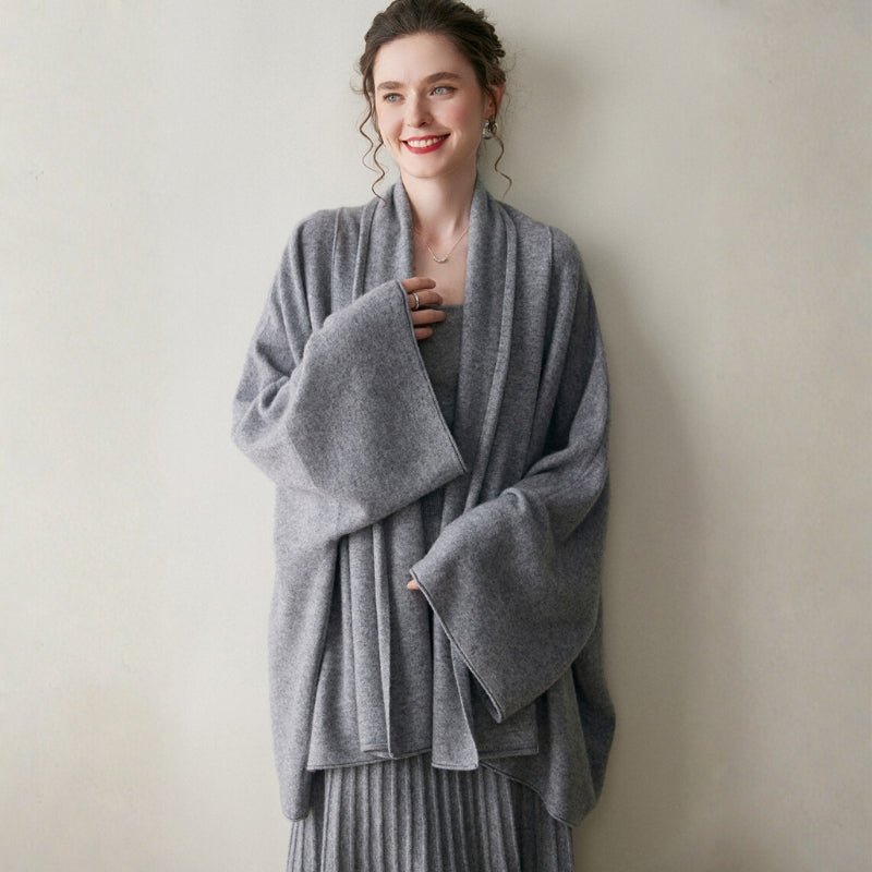 Hearthfall – Cashmere Wool Cardigan - Hilltop Nord