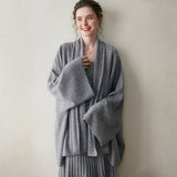 Hearthfall – Cashmere Wool Cardigan