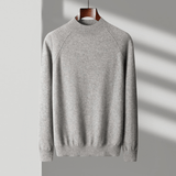 Rowan – Cashmere Wool Mock Neck Sweater - Hilltop Nord