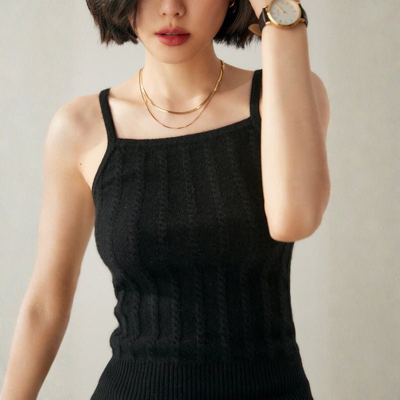 Oakenshield – Cashmere Wool Camisole - Hilltop Nord