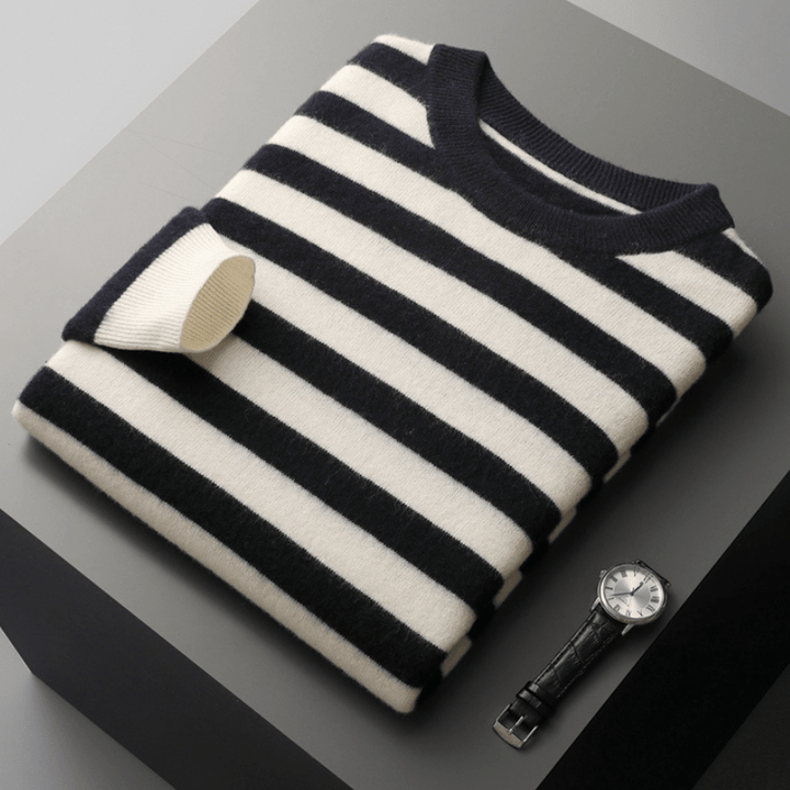 Mariner - Wool Stripe Sweater - Hilltop Nord