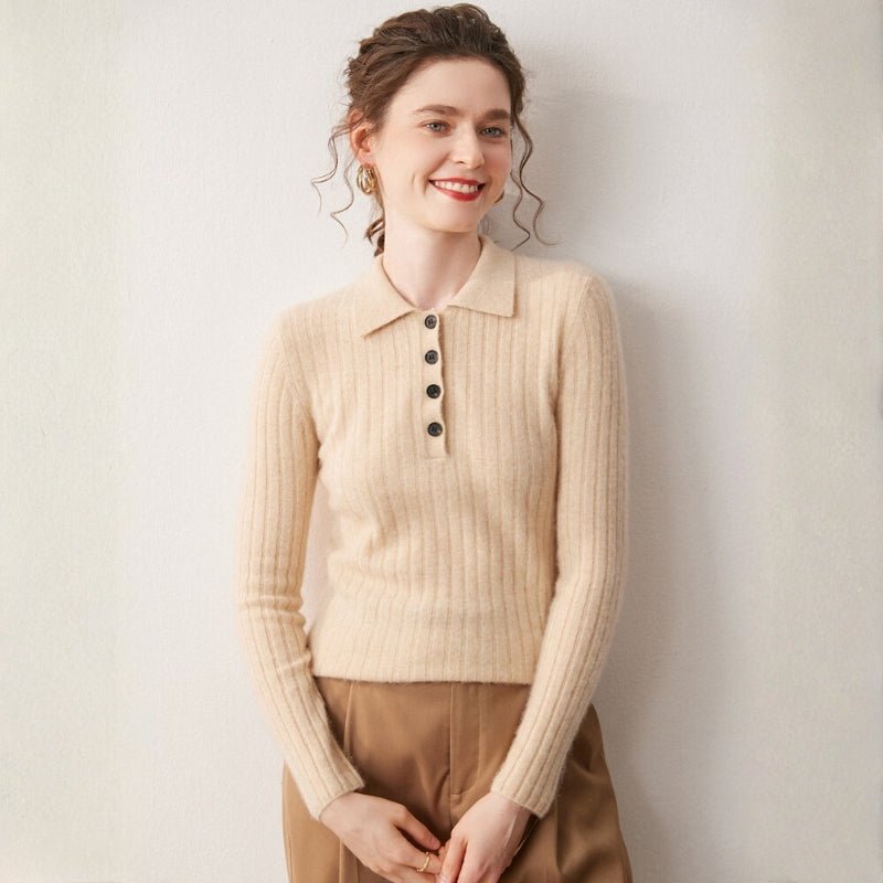 Alessandra – Cashmere Wool Sweater - Hilltop Nord