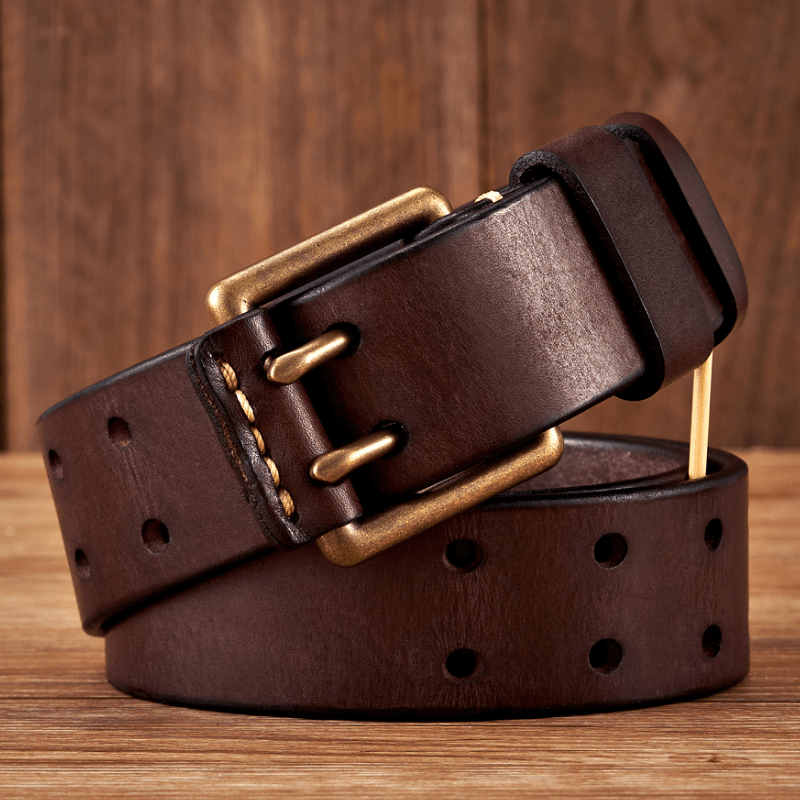 Ironmark – Double Prong Leather Belt - Hilltop Nord