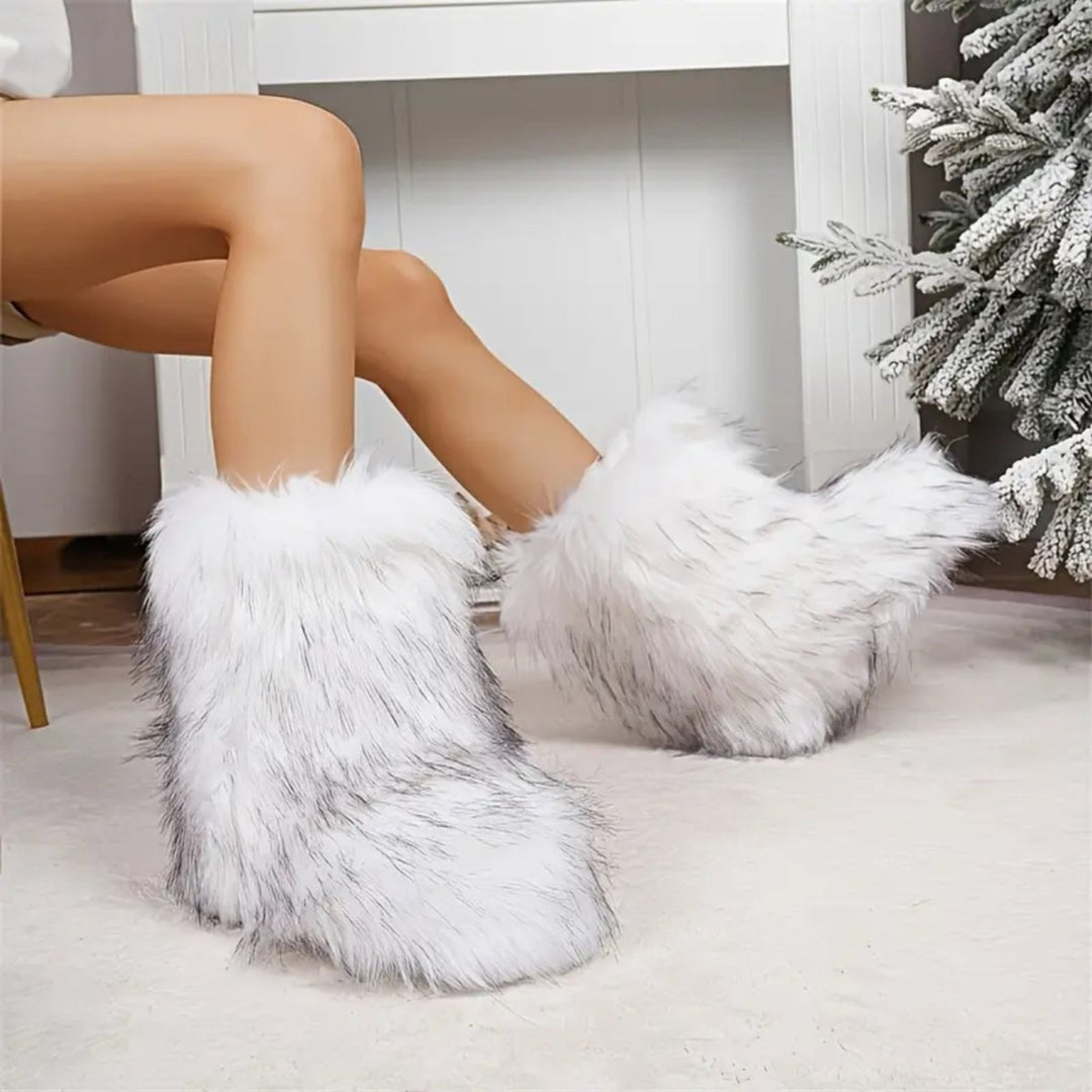 Zuri – Faux Fur Boots - Hilltop Nord