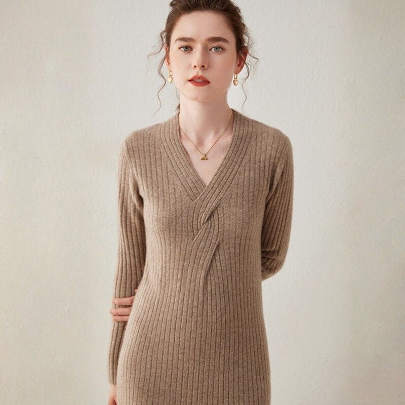 Mistveil – Cashmere Wool Dress - Hilltop Nord