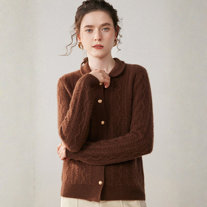 Wavecrest – Cashmere Wool Cardigan - Hilltop Nord