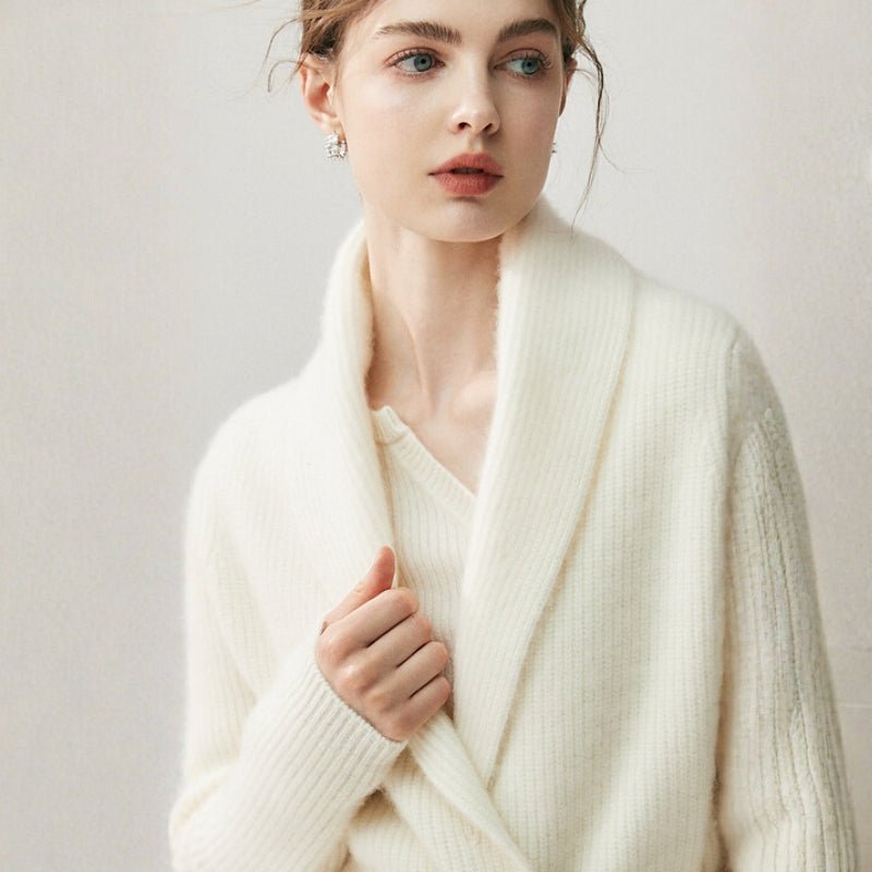 Veilridge – Cashmere Wool Cardigan - Hilltop Nord