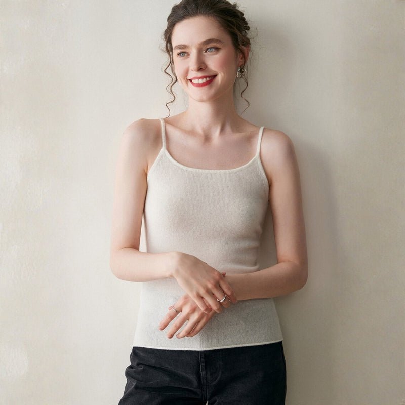 Softveil – Cashmere Wool Camisole - Hilltop Nord