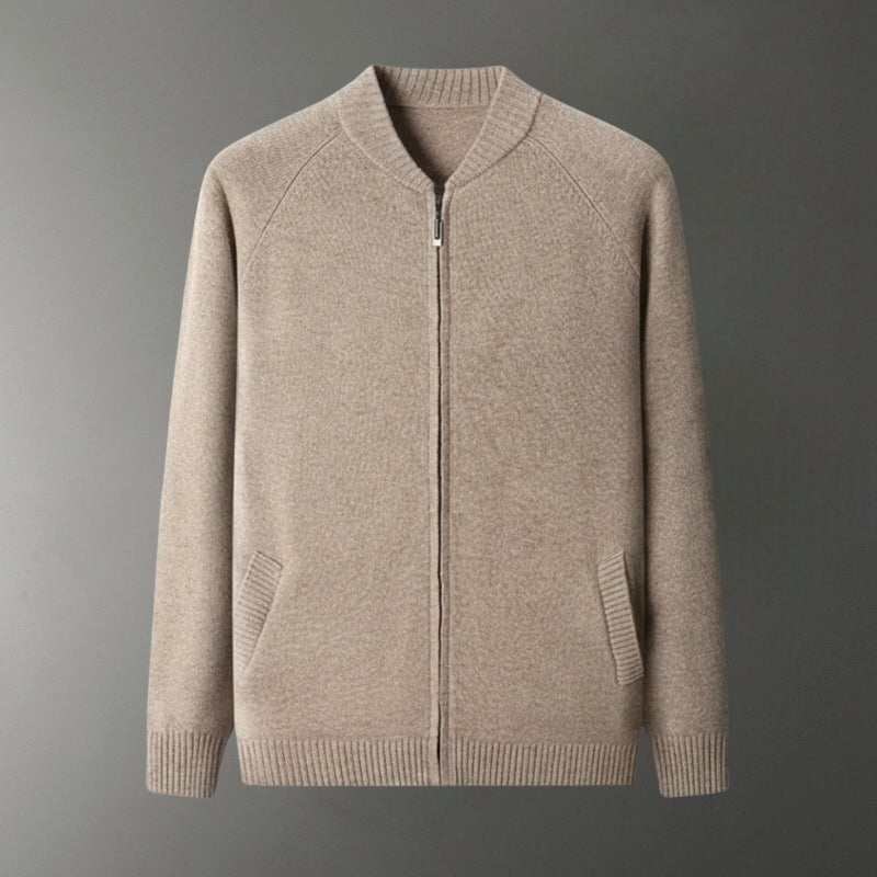 Corbin – Wool Zip - Up Sweater - Hilltop Nord