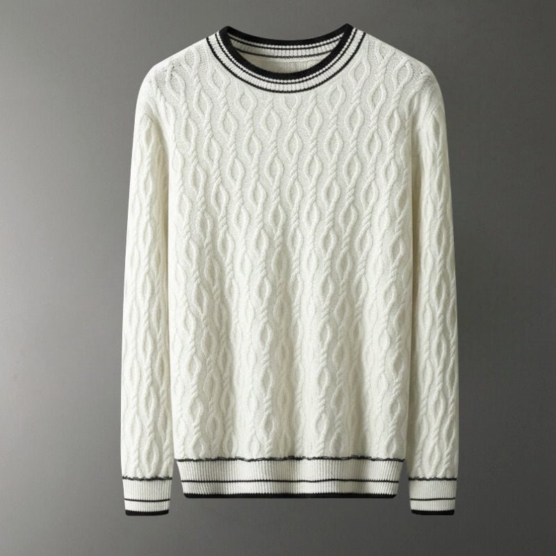 Timberline – Wool Cable Sweater - Hilltop Nord