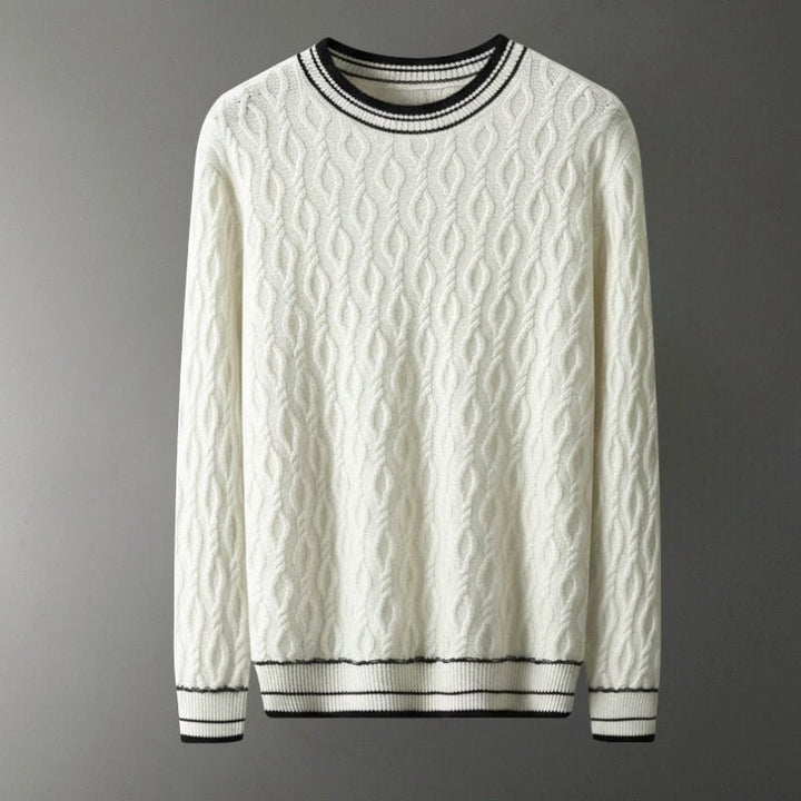 Timberline – Wool Cable Sweater - Hilltop Nord
