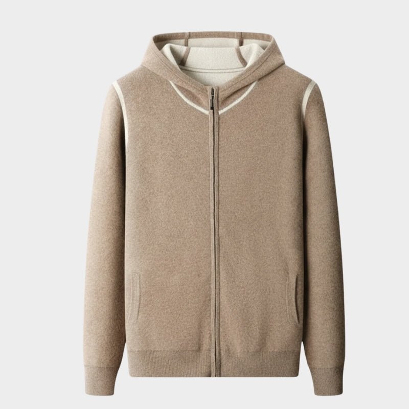 Ravine – Cashmere Wool Hoodie - Hilltop Nord