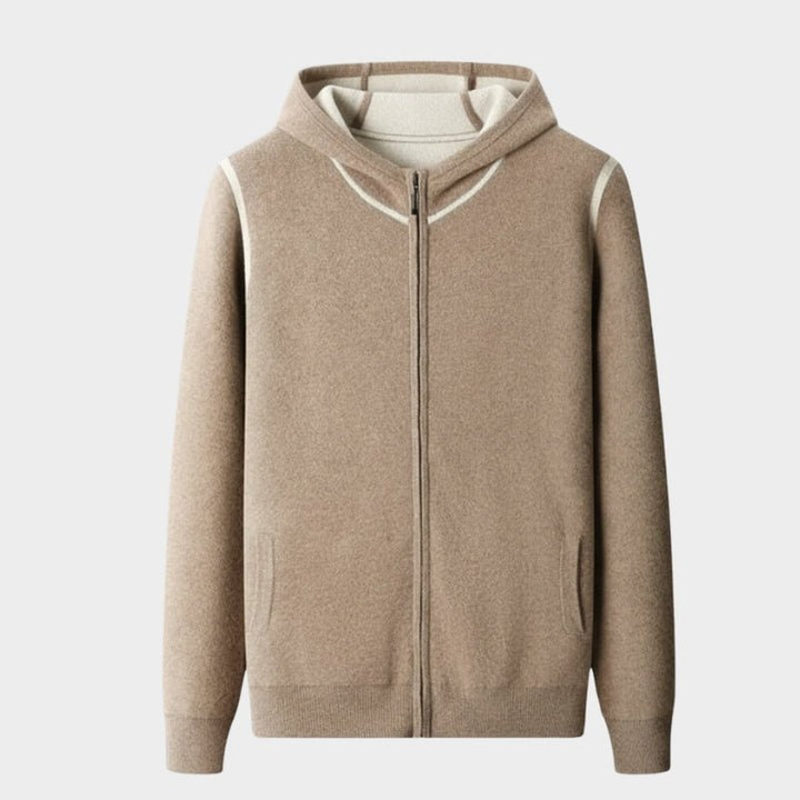 Ravine – Cashmere Wool Hoodie - Hilltop Nord