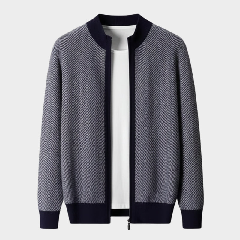 LoomTrail – Wool Cardigan - Hilltop Nord