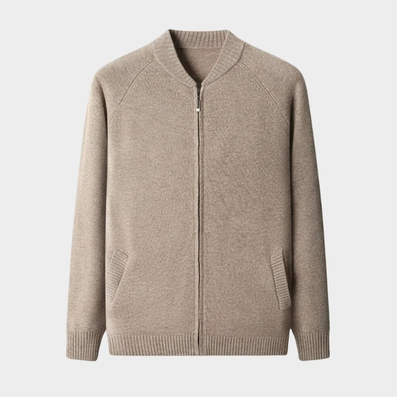 Corbin – Wool Zip - Up Sweater - Hilltop Nord
