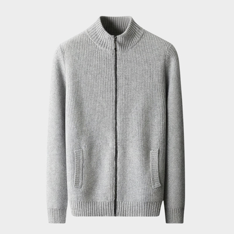 Wendell – Wool Zip - Up Sweater - Hilltop Nord