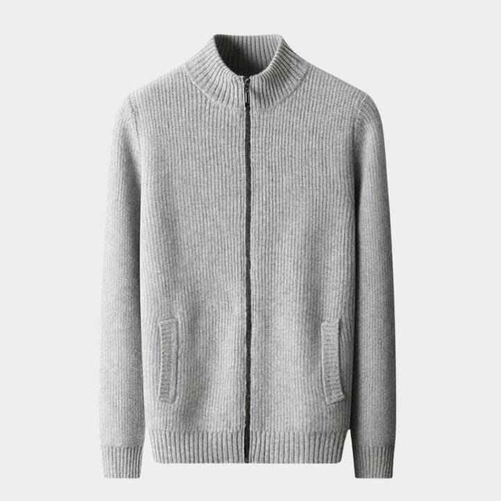 Wendell – Wool Zip - Up Sweater - Hilltop Nord