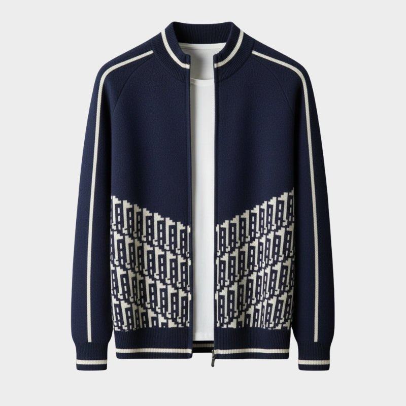 Driftmark – Cashmere Wool Zip - Up Cardigan - Hilltop Nord