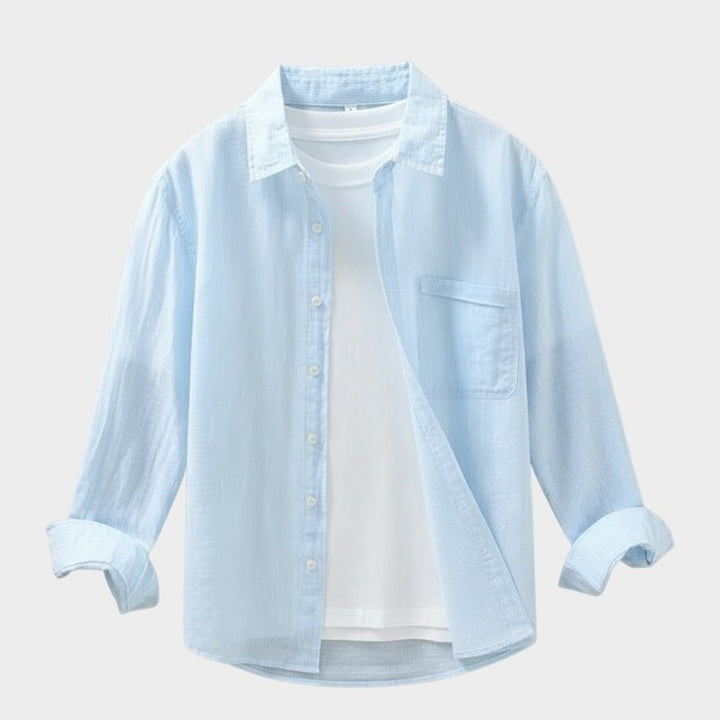 Marin – Linen Shirt - Hilltop Nord