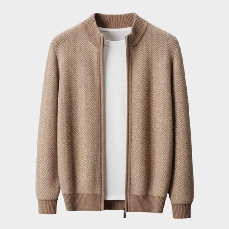 LoomTrail – Wool Cardigan - Hilltop Nord