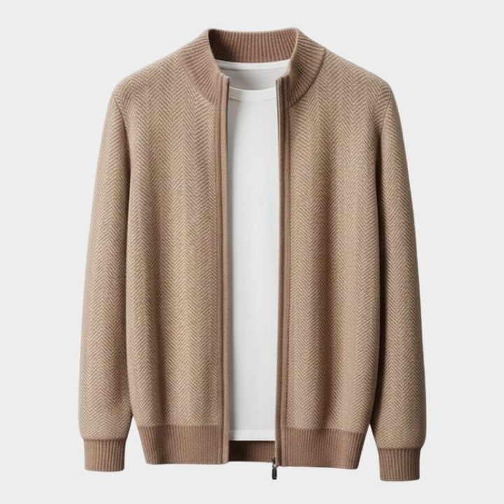 LoomTrail – Wool Cardigan - Hilltop Nord