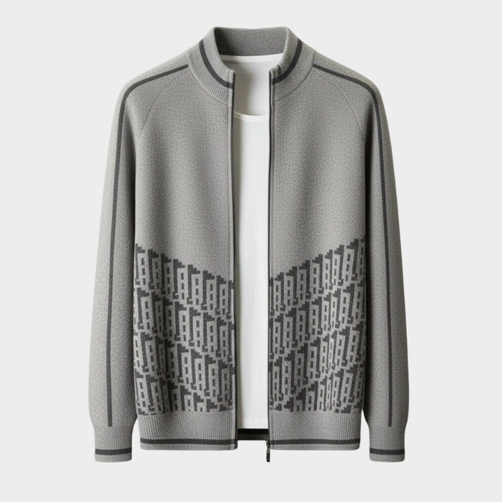 Driftmark – Cashmere Wool Zip - Up Cardigan - Hilltop Nord