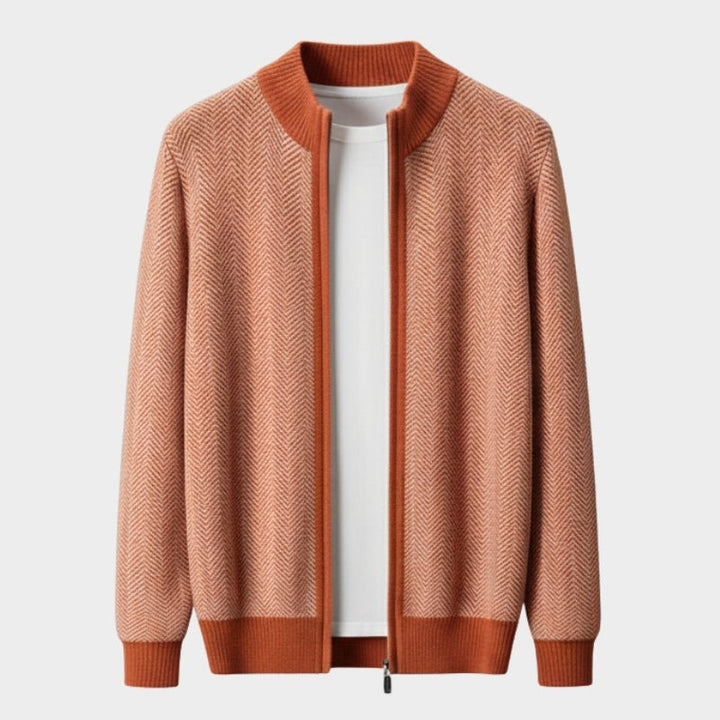 LoomTrail – Wool Cardigan - Hilltop Nord