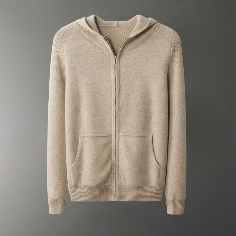 Marwick – Cashmere Wool Hoodie - Hilltop Nord