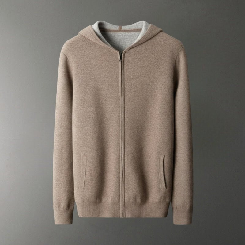 Hollis – Cashmere Wool Hoodie - Hilltop Nord