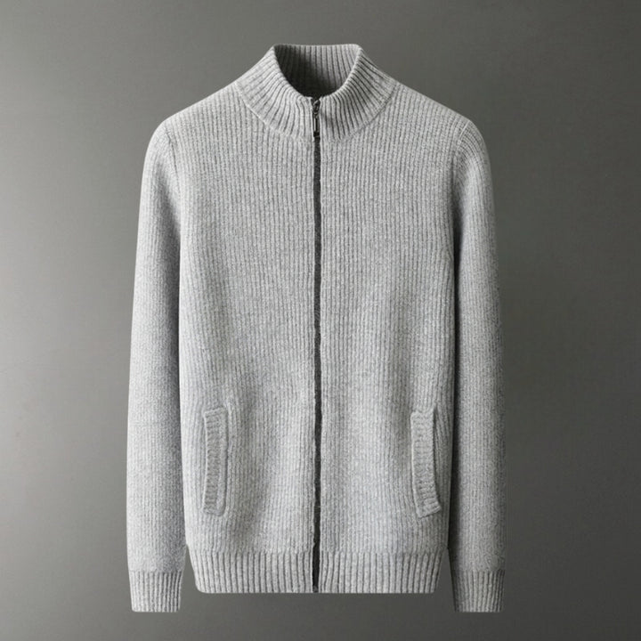 Wendell – Wool Zip - Up Sweater - Hilltop Nord