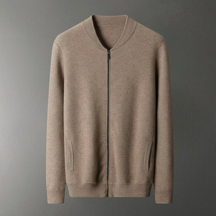 Dunley – Cashmere Wool Zip - Up Jacket - Hilltop Nord