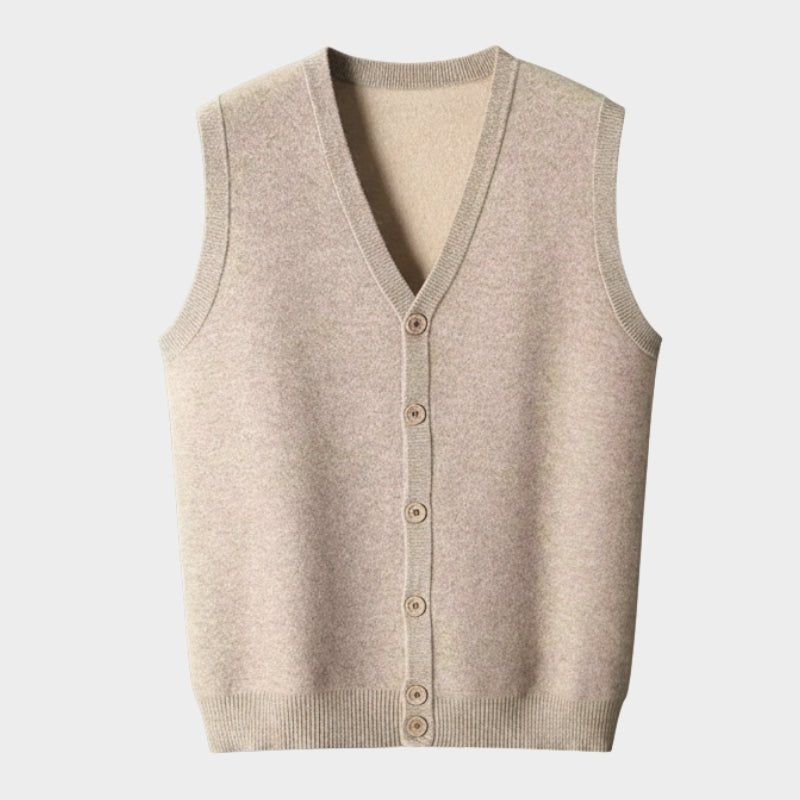 Nimbus - Cashmere Wool Vest - Hilltop Nord