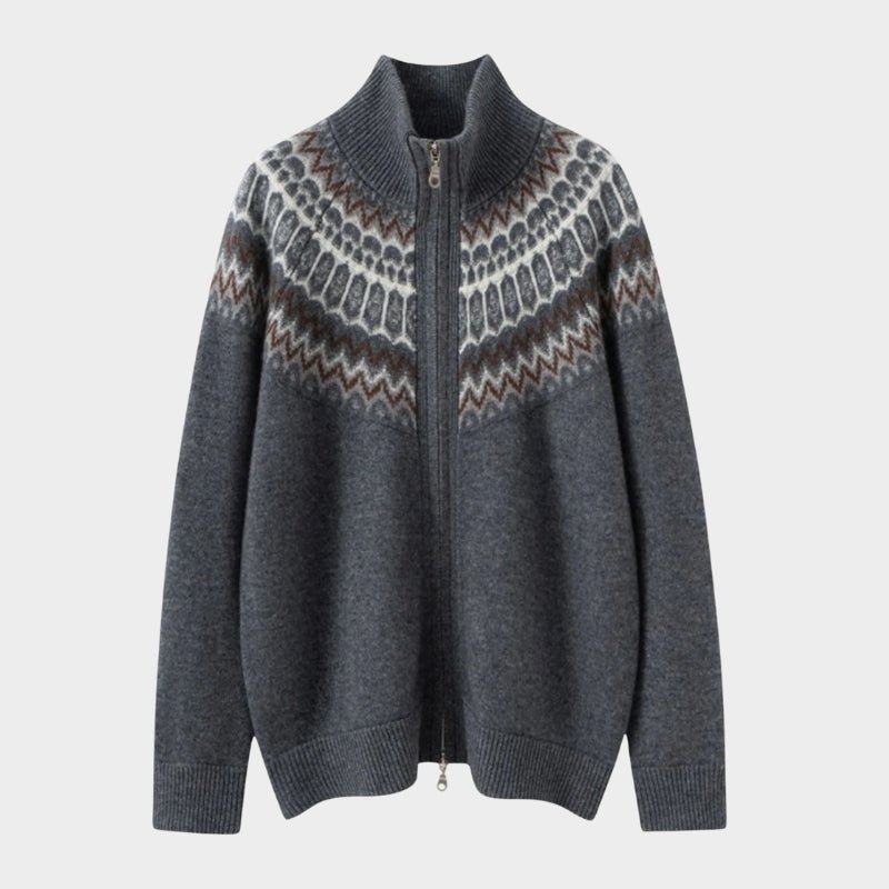 Windward – Cashmere Wool Cardigan - Hilltop Nord