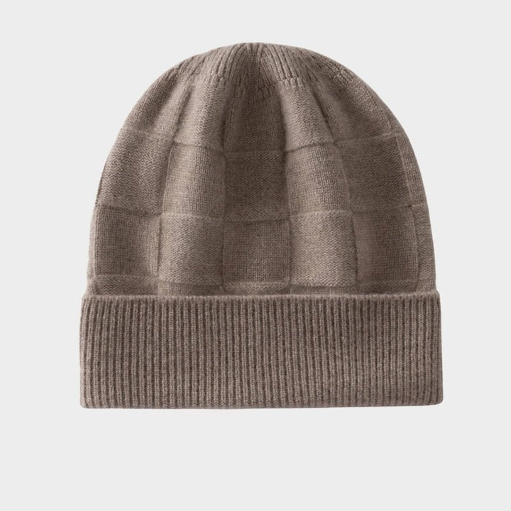Quillridge – Cashmere Wool Beanie - Hilltop Nord
