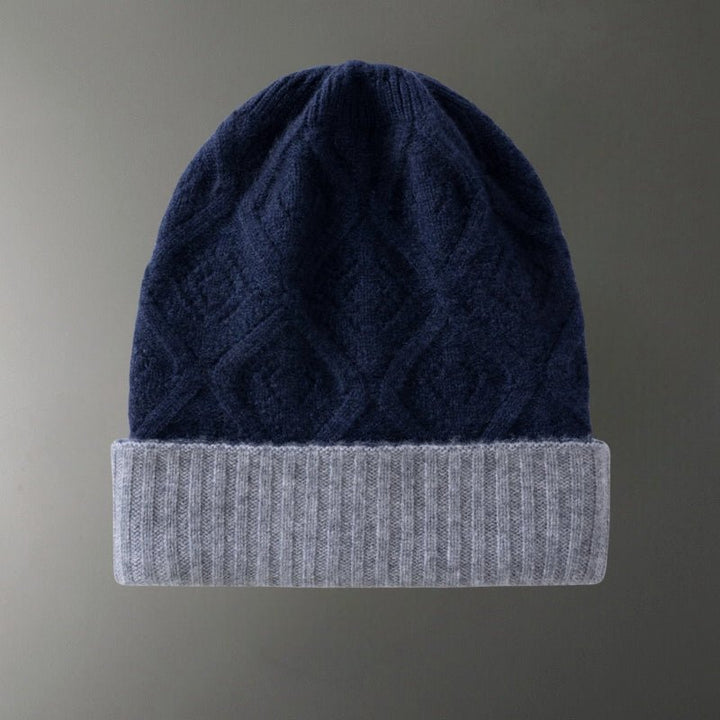 DiamondDrift – Cashmere Wool Beanie - Hilltop Nord