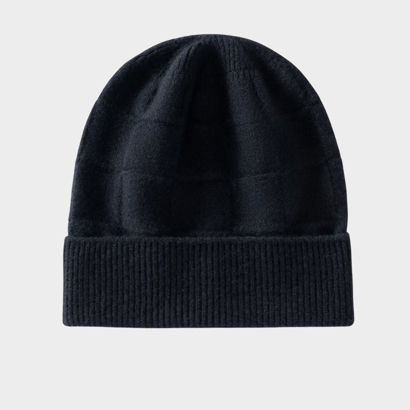 Quillridge – Cashmere Wool Beanie - Hilltop Nord