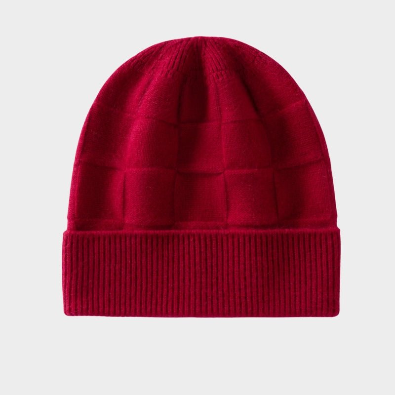 Quillridge – Cashmere Wool Beanie - Hilltop Nord