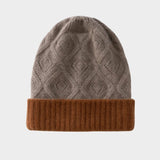 DiamondDrift – Cashmere Wool Beanie - Hilltop Nord