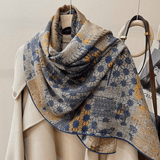 Orion - Printed Wool Scarf - Hilltop Nord