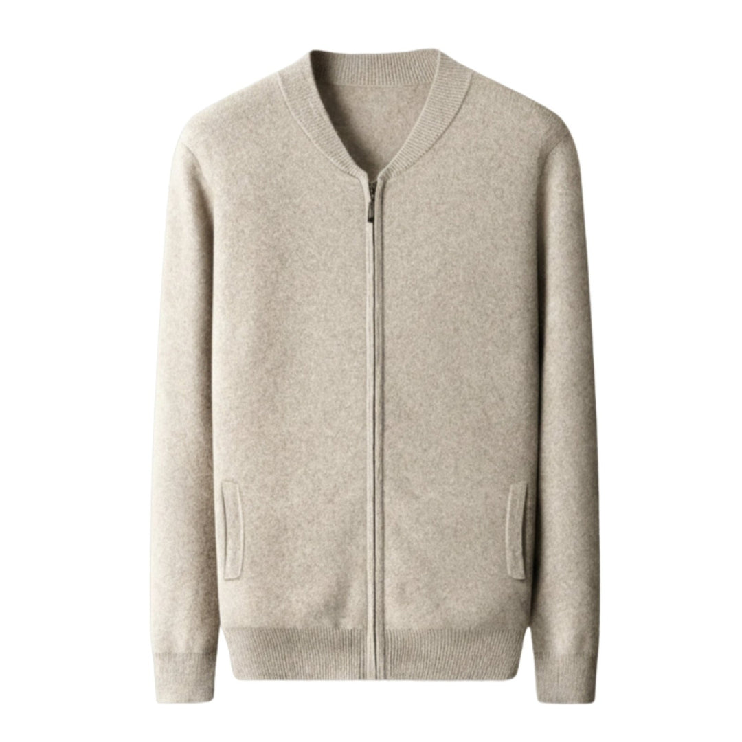 Fairmont - Wool Zip Cardigan - Hilltop Nord