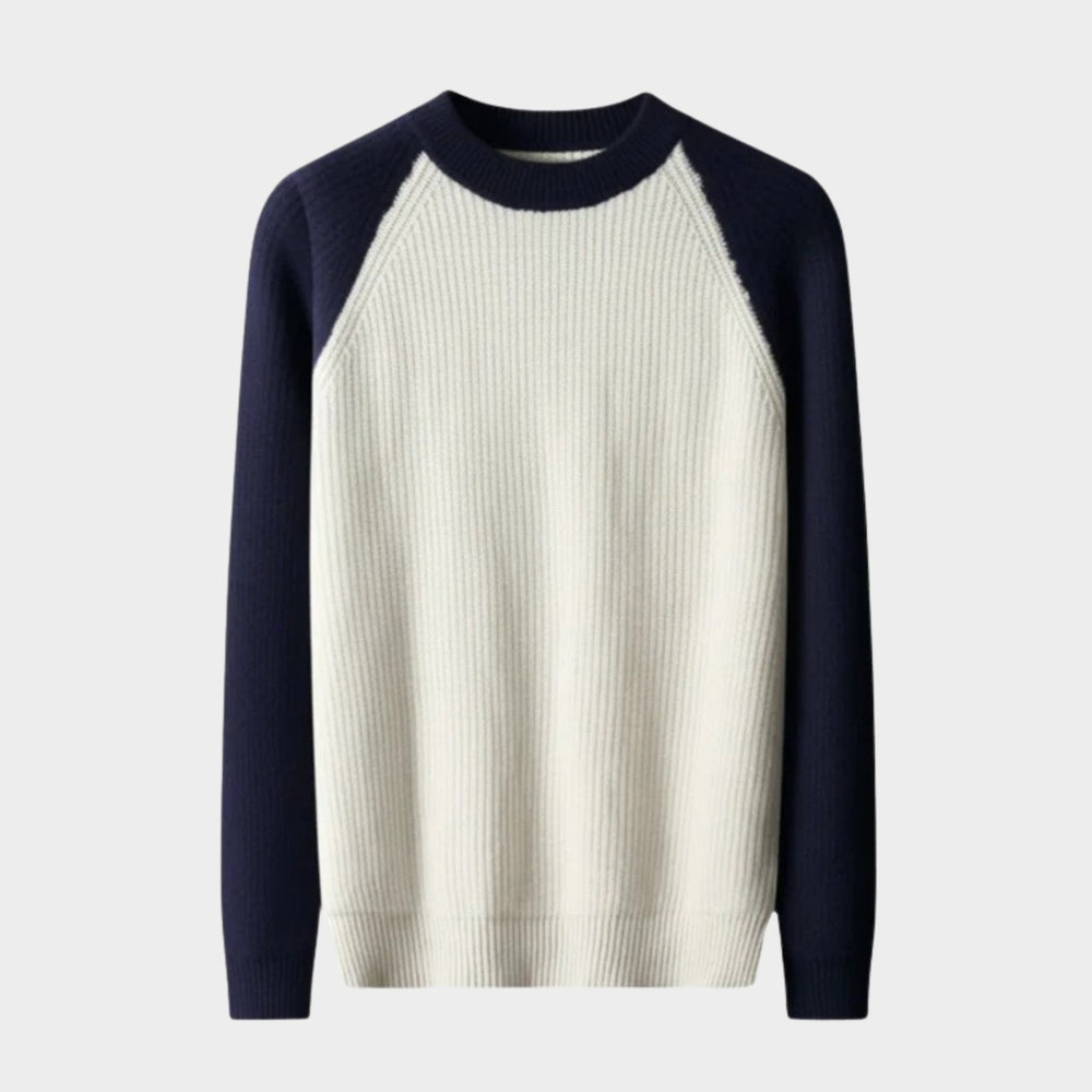 Harborline - Wool Raglan Sweater - Hilltop Nord