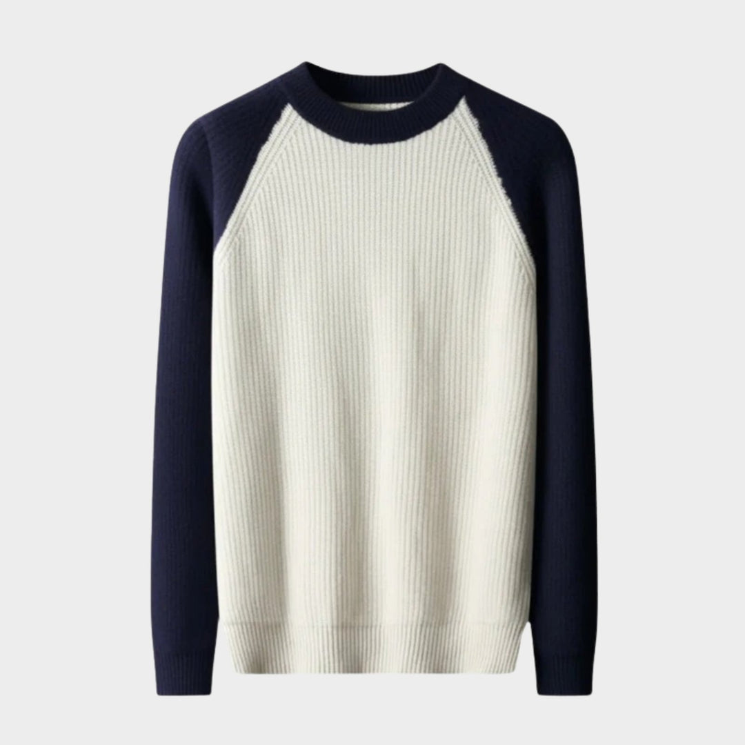 Harborline - Wool Raglan Sweater - Hilltop Nord