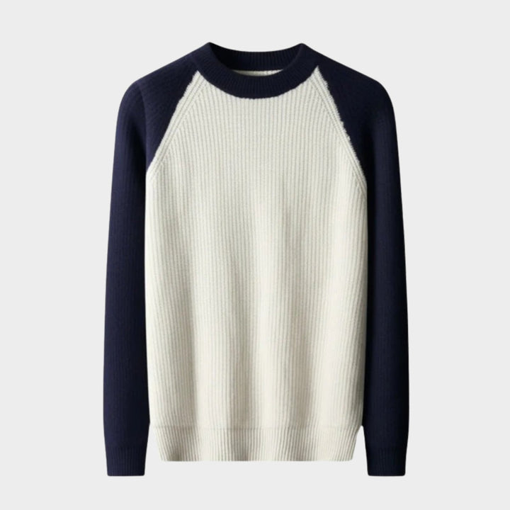Harborline - Wool Raglan Sweater - Hilltop Nord