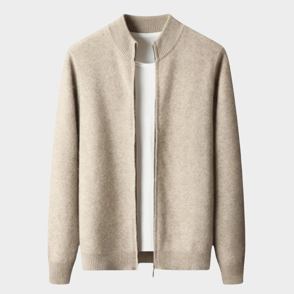 Ezra – Wool Zip - Up Jacket - Hilltop Nord